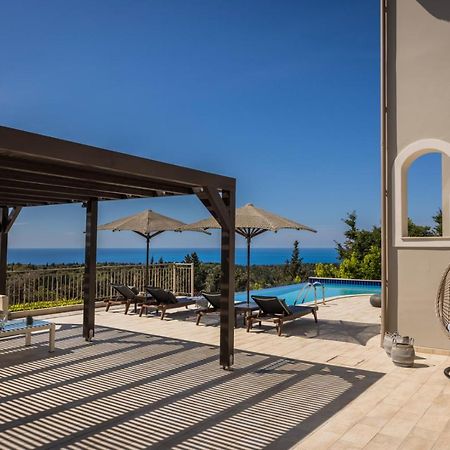 Luxury Villa Karmaniolos Fiskardo Kefalonia Buitenkant foto