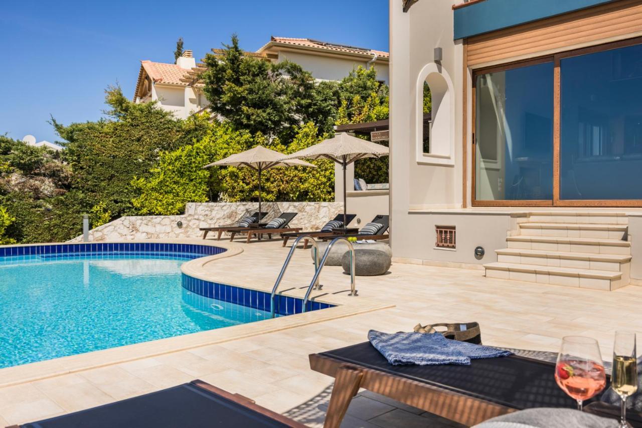 Luxury Villa Karmaniolos Fiskardo Kefalonia Buitenkant foto