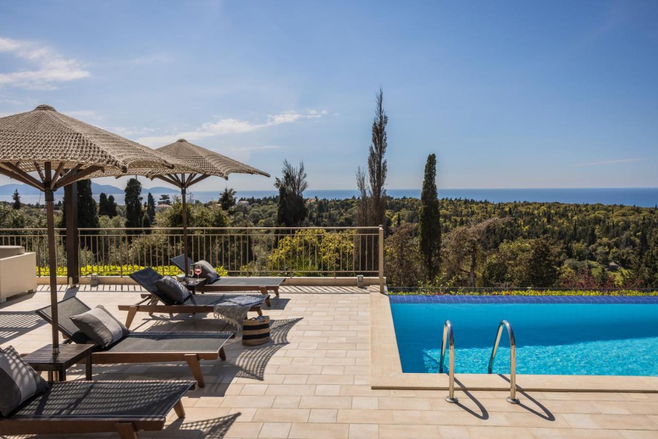 Luxury Villa Karmaniolos Fiskardo Kefalonia Buitenkant foto
