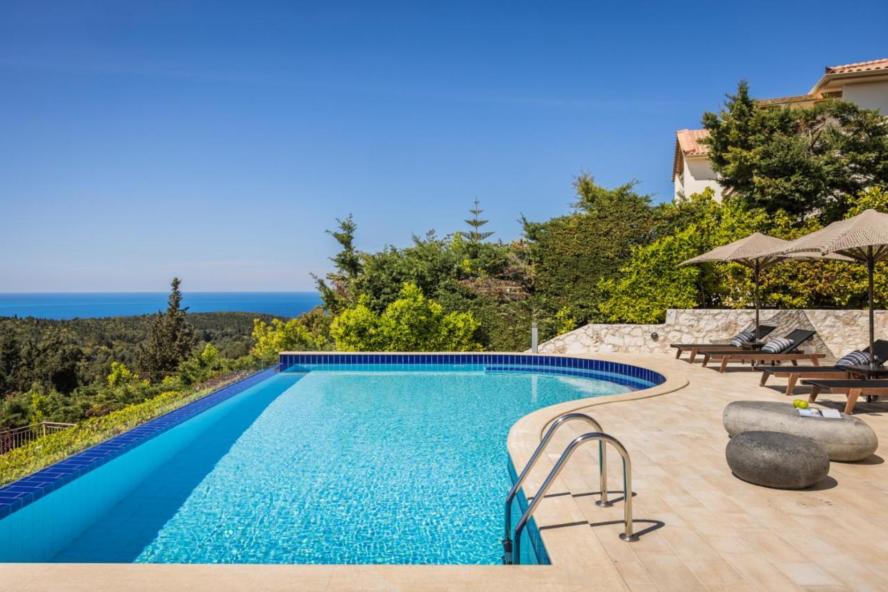 Luxury Villa Karmaniolos Fiskardo Kefalonia Buitenkant foto
