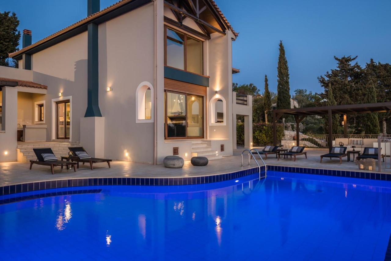 Luxury Villa Karmaniolos Fiskardo Kefalonia Buitenkant foto