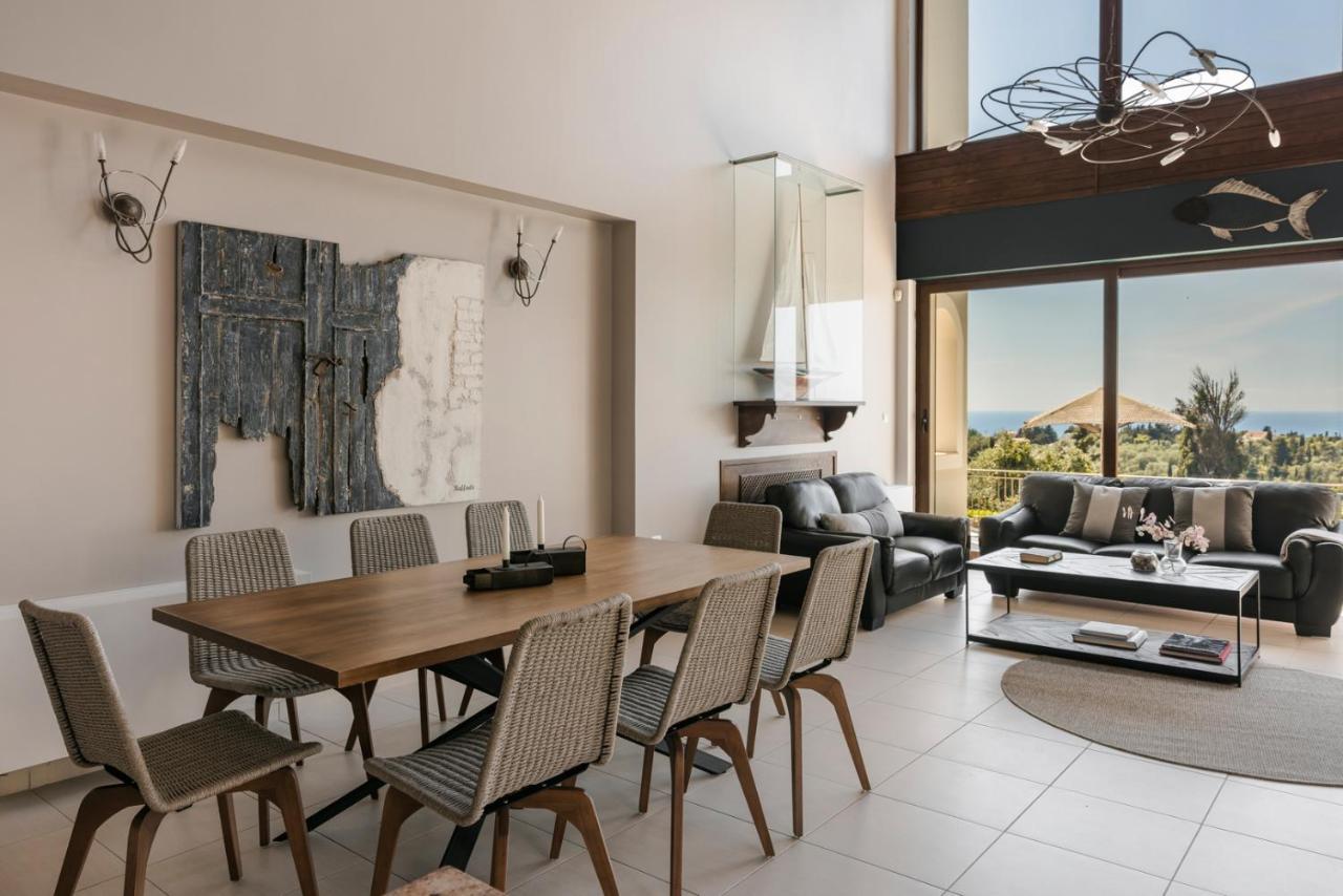 Luxury Villa Karmaniolos Fiskardo Kefalonia Buitenkant foto