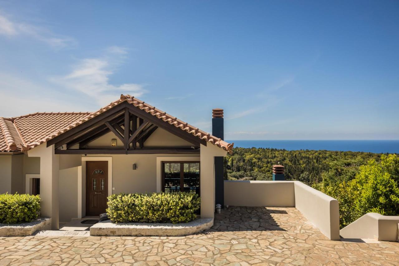Luxury Villa Karmaniolos Fiskardo Kefalonia Buitenkant foto