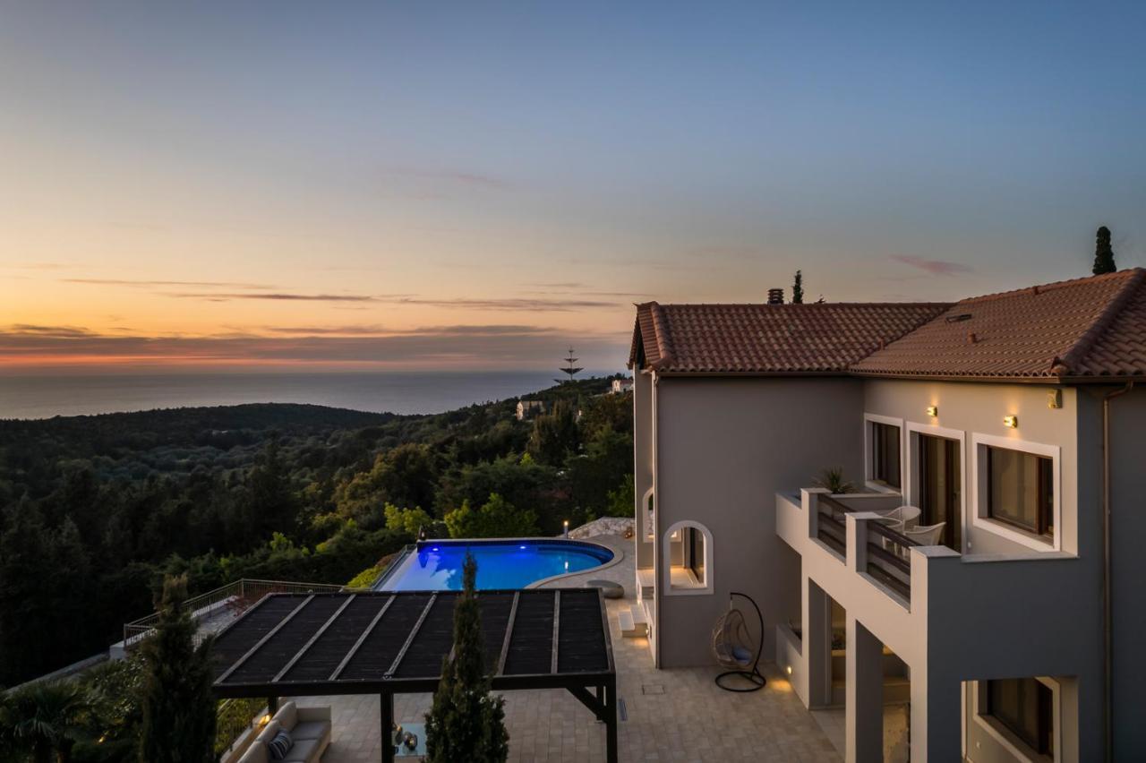 Luxury Villa Karmaniolos Fiskardo Kefalonia Buitenkant foto