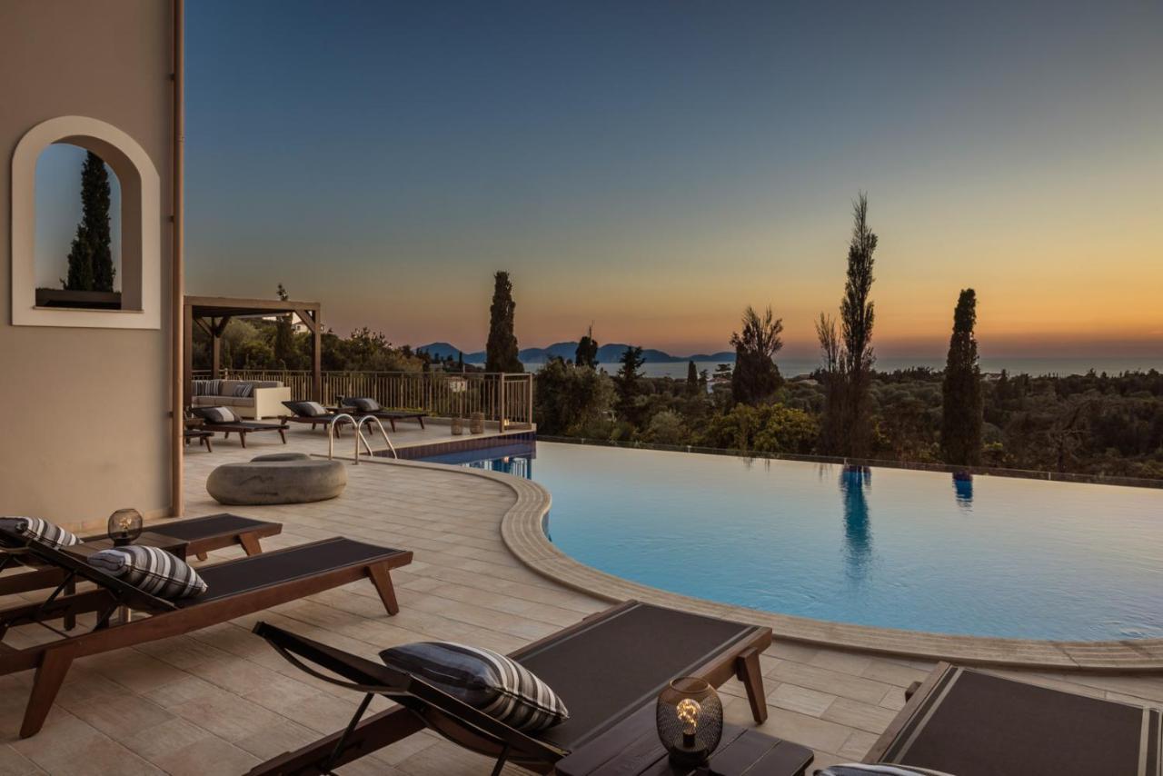 Luxury Villa Karmaniolos Fiskardo Kefalonia Buitenkant foto