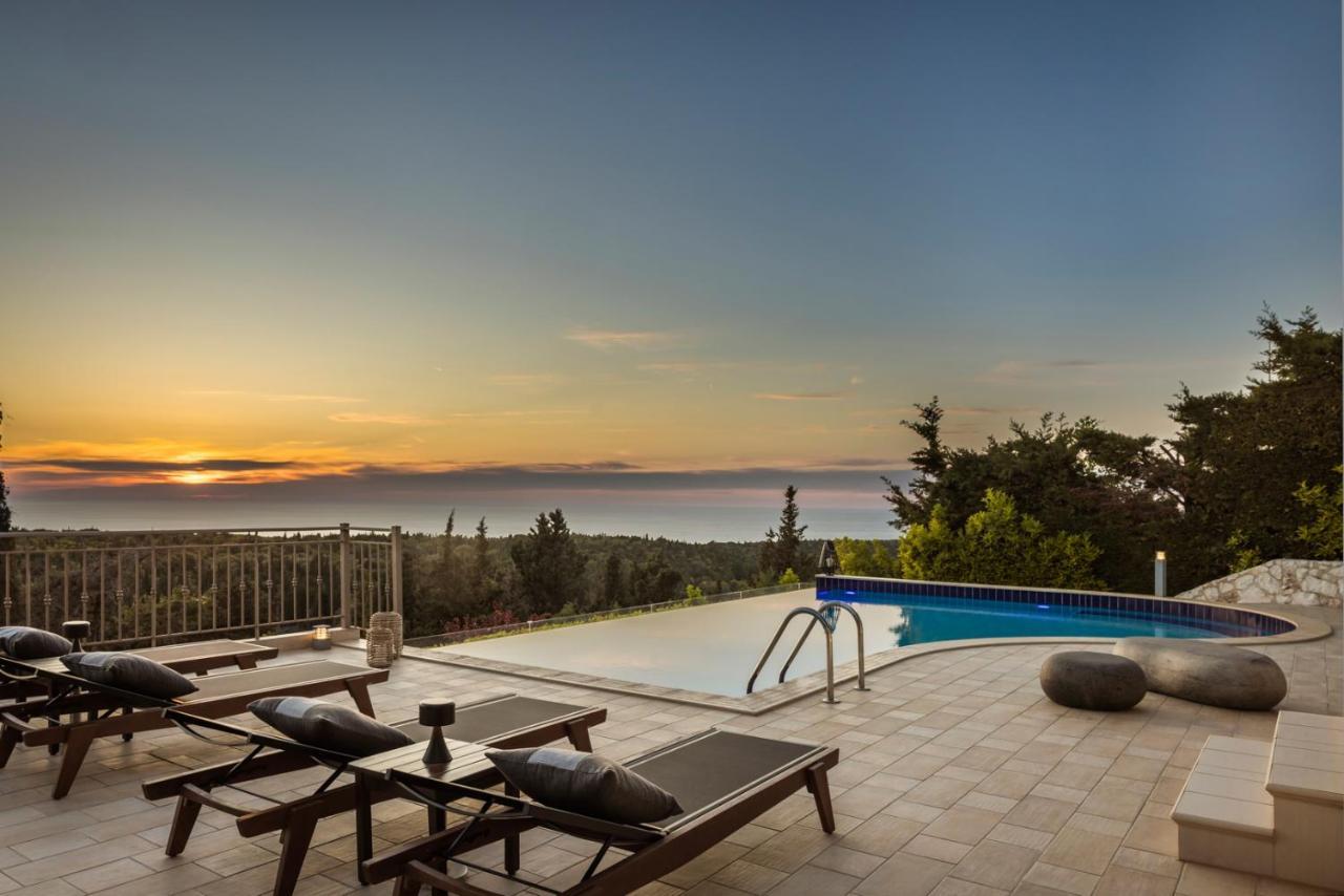 Luxury Villa Karmaniolos Fiskardo Kefalonia Buitenkant foto