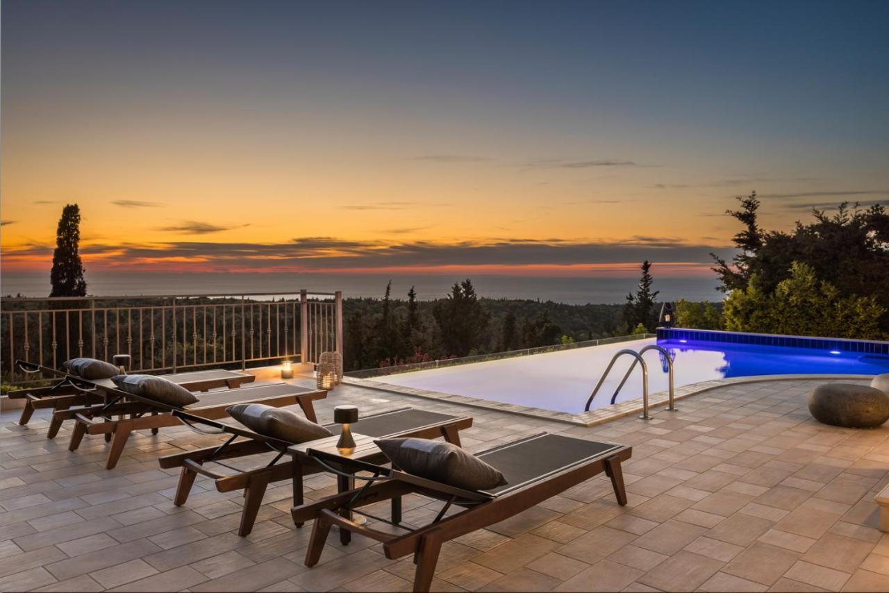Luxury Villa Karmaniolos Fiskardo Kefalonia Buitenkant foto