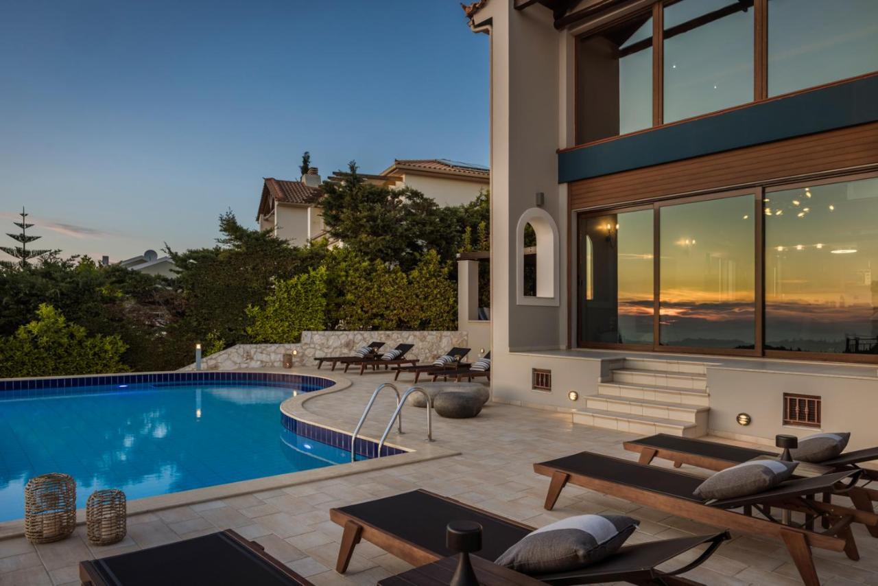 Luxury Villa Karmaniolos Fiskardo Kefalonia Buitenkant foto