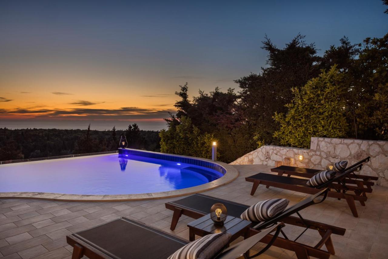 Luxury Villa Karmaniolos Fiskardo Kefalonia Buitenkant foto